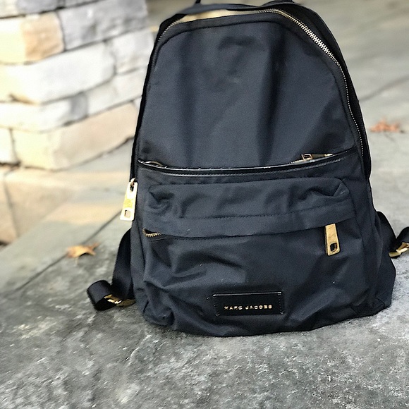Marc Jacobs Handbags - Marc Jacobs Black Nylon Backpack